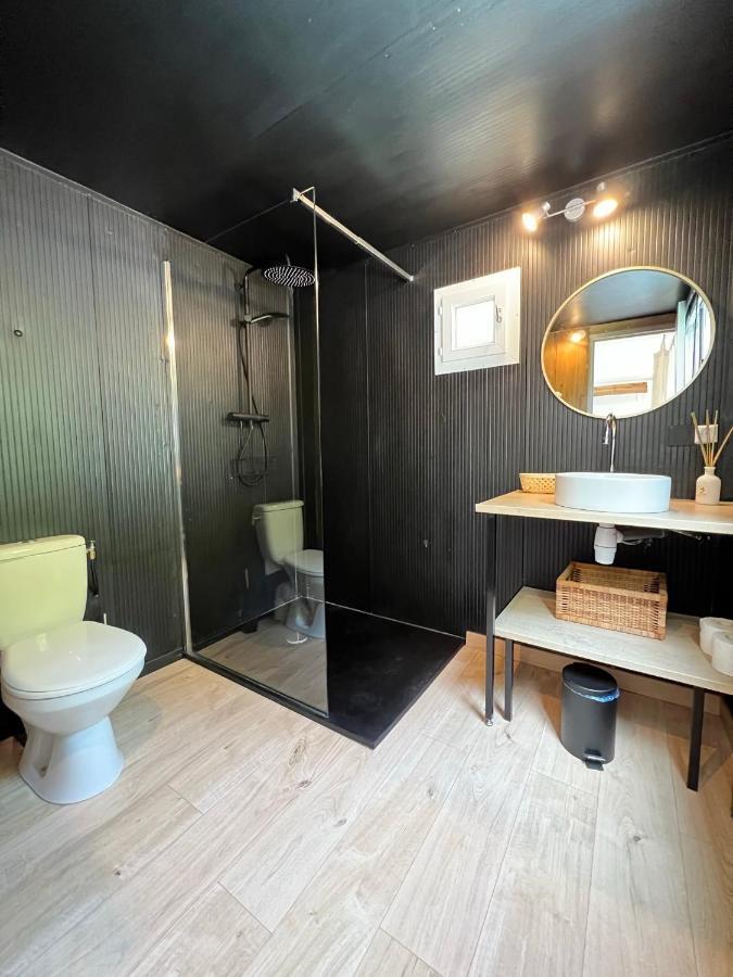 Superbe Cabane Jacuzzi Jardin Clim Wifi Parking เมย์เฮย ภายนอก รูปภาพ