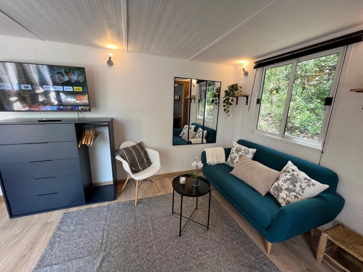 Superbe Cabane Jacuzzi Jardin Clim Wifi Parking เมย์เฮย ภายนอก รูปภาพ