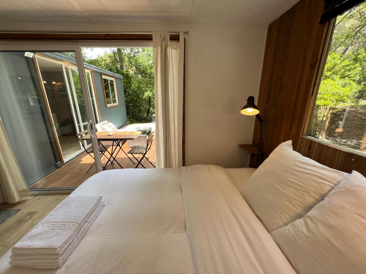 Superbe Cabane Jacuzzi Jardin Clim Wifi Parking เมย์เฮย ภายนอก รูปภาพ